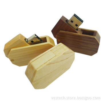 Top Sales Promotion Gifts Eco-Friendly Wood USB Stick Wholesale